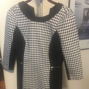 Black and white dress